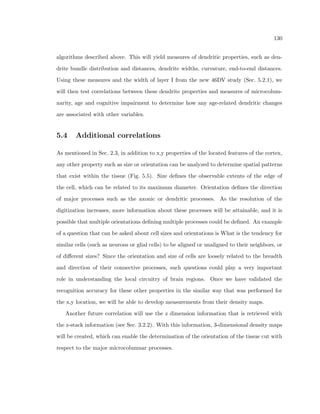 eld is less 
than the thickness of the mounted tissue. For example, the 20x objective has a 2:5m 
depth of  
