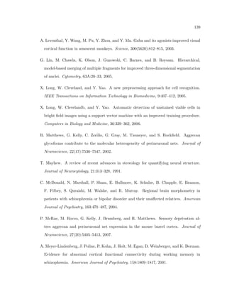 eld of 2 microns. (Middle) the z-stacked image, where all features 
are in focus. (Right) so-called height map which tells what level each pixel came from. 
The average value of this images over the entire cell body shows the relative z placement 
with respect to the other features in the image. 
 