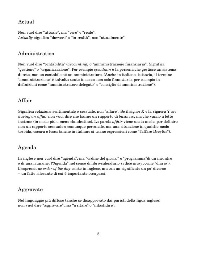 Ambiguita Delle Parole Inglesi