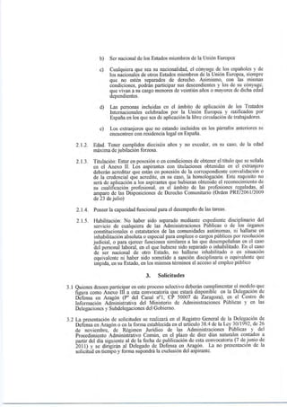 Oferta de empleo. Inglés