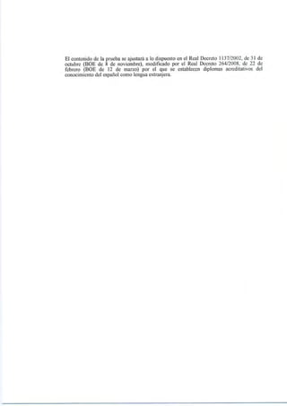 Oferta de empleo. Inglés