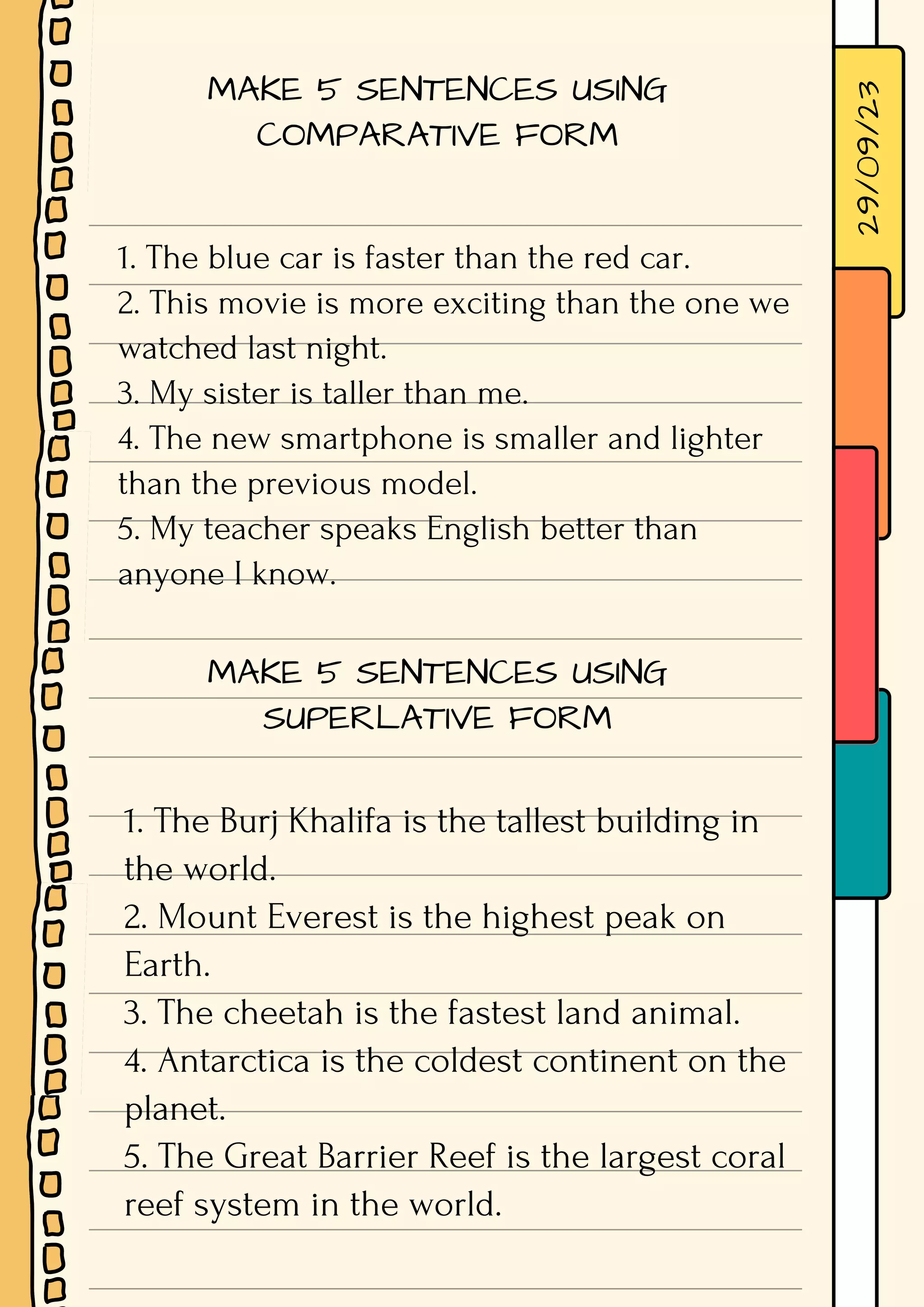 INGLES ORACIONES COMPARATIVAS | PDF