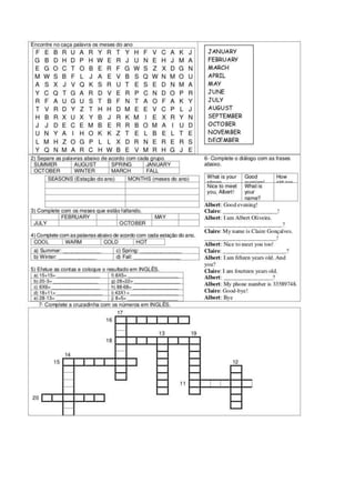 Inglês atividades16paginas