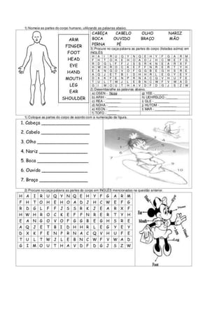 Inglês atividades16paginas