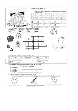 Inglês atividades16paginas
