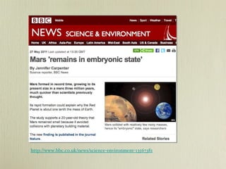http://www.bbc.co.uk/news/science-environment-13567381 
