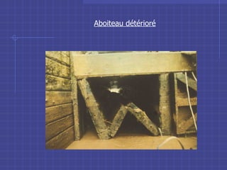 Aboiteau détérioré 