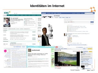 Identitäten im Internet 
