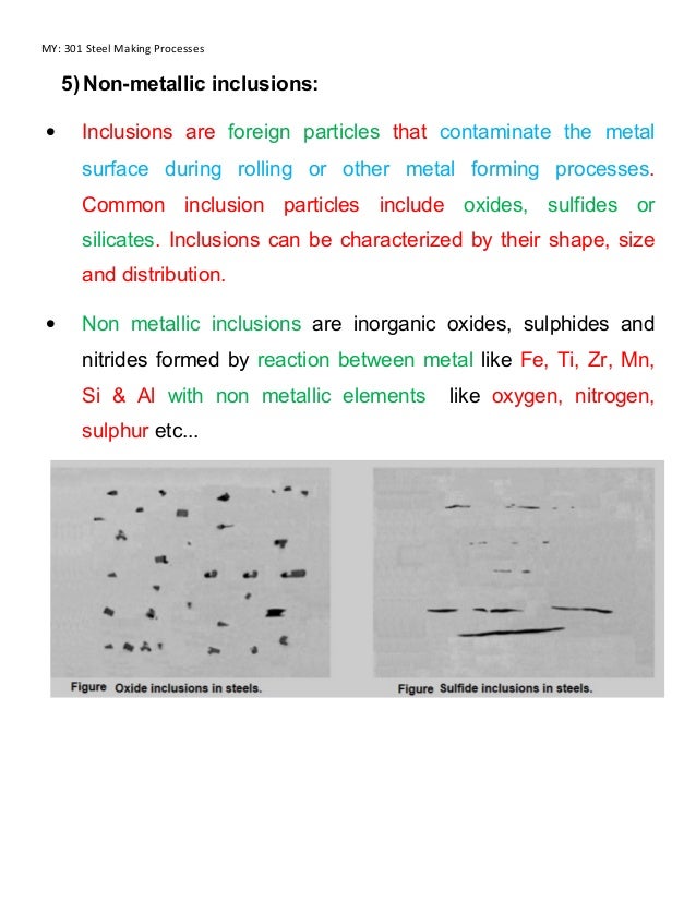 Metal Fatigue Effects of Small Defects and Nonmetallic Inclusions