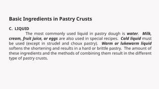 Pastry Cold Methods Essential Ingredients and Techniques for Perfect Pastry Crusts and ...