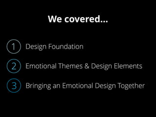 Exceptional Design is Emotional Design