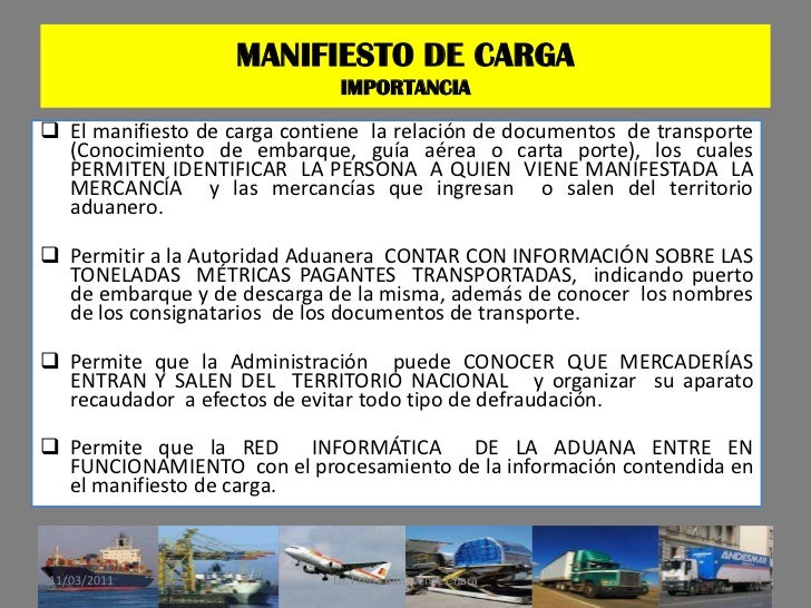 Ingreso de la mercancia, medios de transportev.2 Ingreso de la mercancia, medios de transportev.2