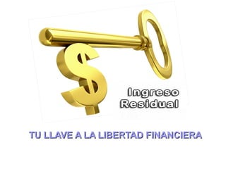 TU LLAVE A LA LIBERTAD FINANCIERATU LLAVE A LA LIBERTAD FINANCIERA
 