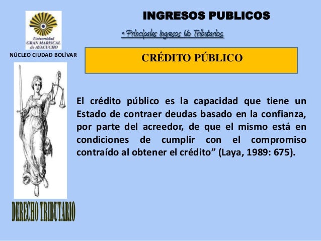 Ingresos publicos