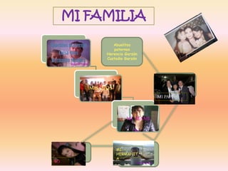 MI FAMILIAAbuelitos paternos Herencia GarzónCustodio GarzónMI PAPIMI HERMANITA YO