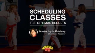 [Webinar] Scheduling Classes for Optimal Results
