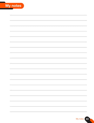 My notes
63
My notes
 