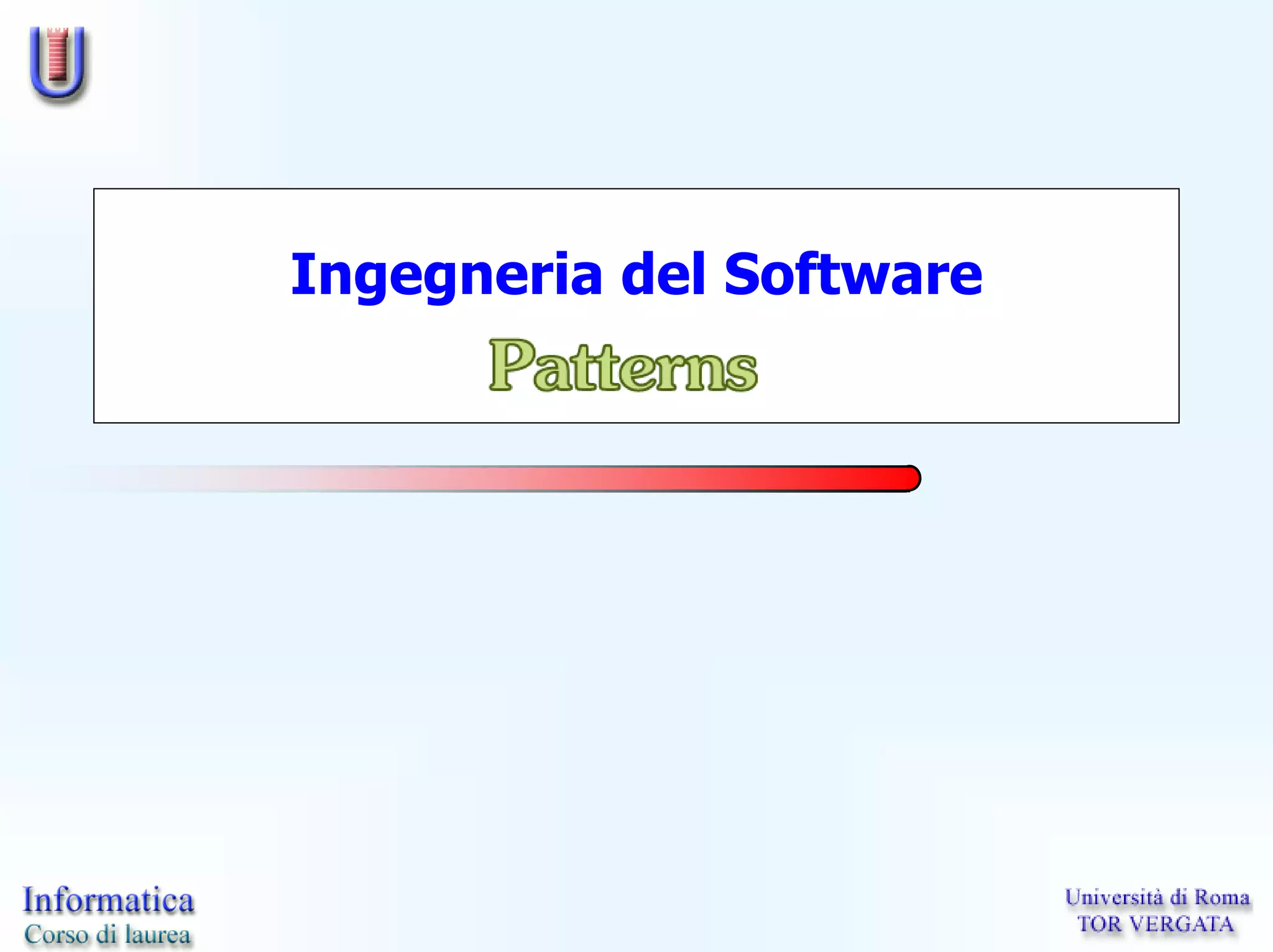 Ingegneria del Software
 