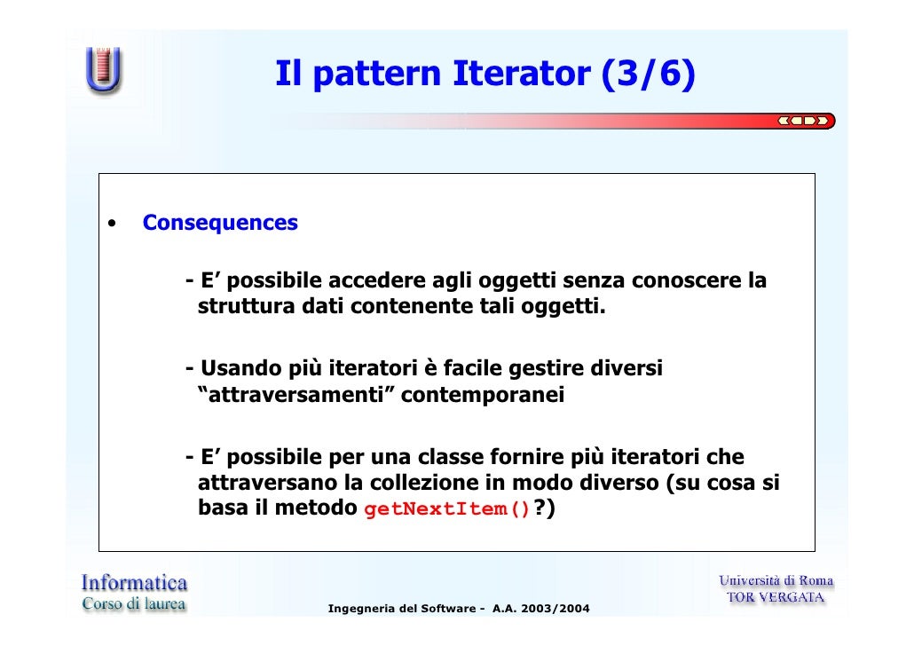 Iterator Pattern Là Gì | lezione 08 iterator Iterator Pattern Là Gì | lezione 08 iterator