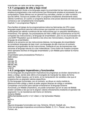 MANUAL DE LENGUAJE DE PROGRAMACION | PDF