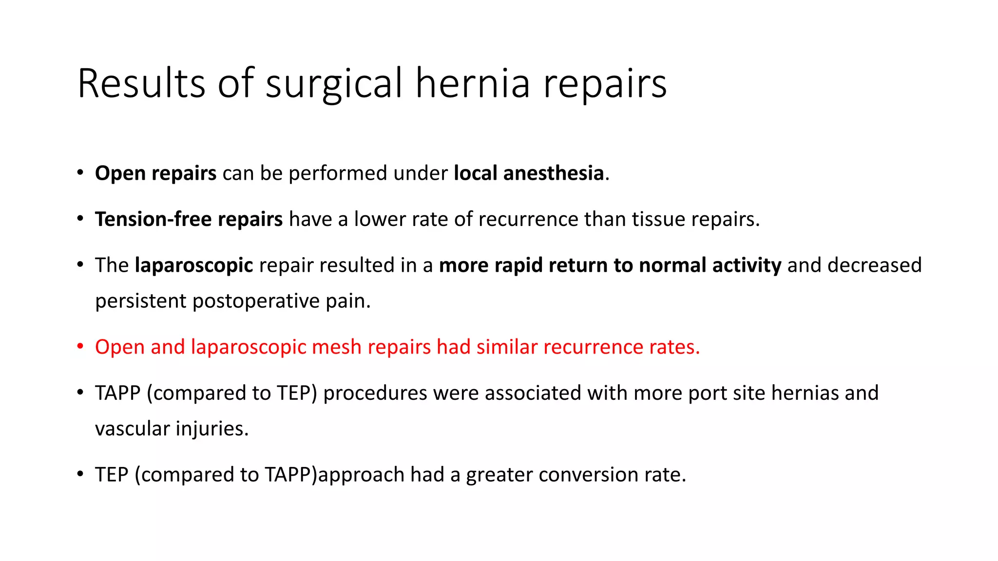 Inguinal and femoral hernia | PPTX