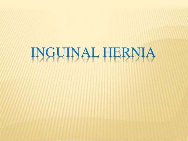 Inguinal Hernia Ahn