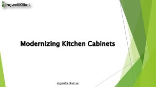 Modernizing Kitchen Cabinets 
ingwallkoket.se 
 