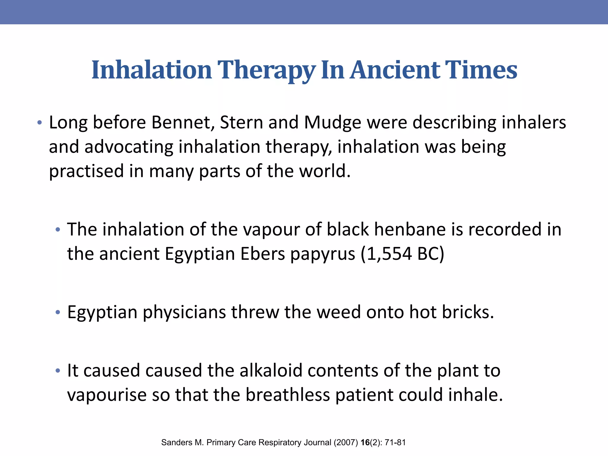 Inhalational techniques | PPTX