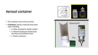 Comprehensive Overview of Inhalational Therapy and Aerosol Devices in ...