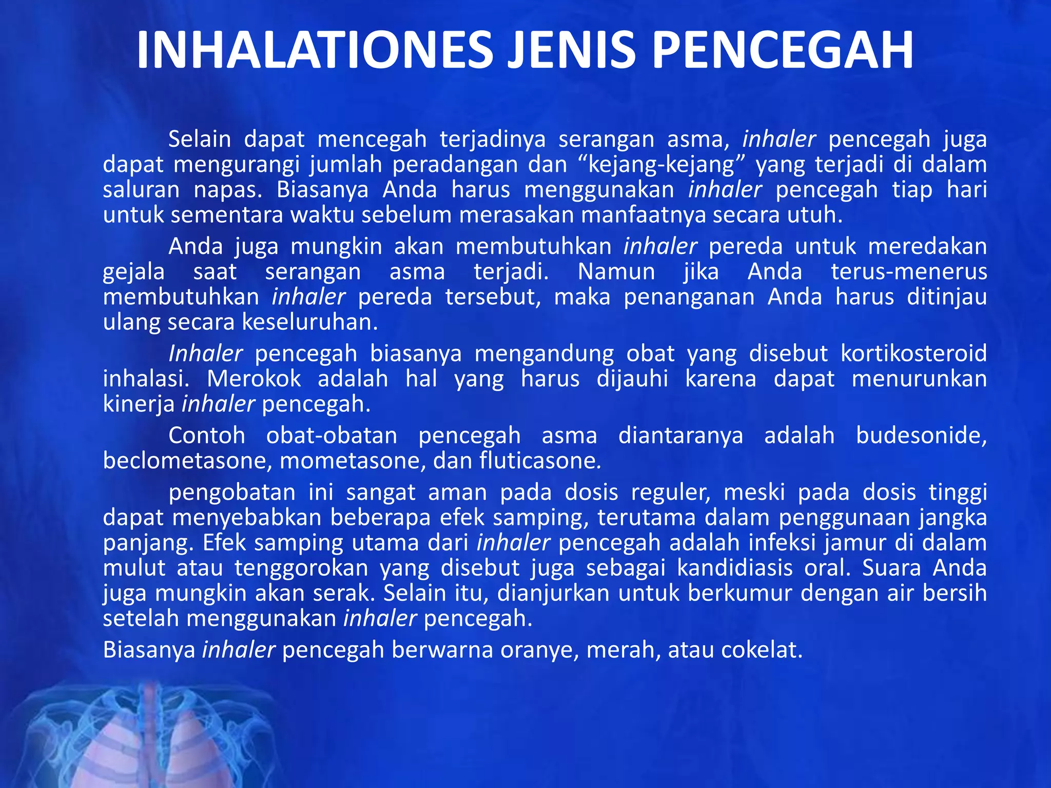 alat Inhalationes | PPTX