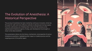 Inhaled General Anaesthesia and its history.pptx