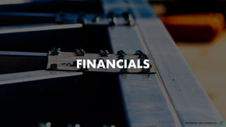 PROPRIETARY AND CONFIDENTIAL
FINANCIALS
 
