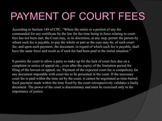INHERENT POWERS OF THE COURT UNDER CPC | PPTX
