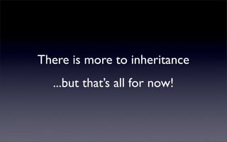 Javascript foundations: Inheritance | PPT