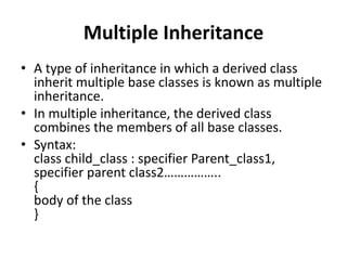 Inheritance | PPTX