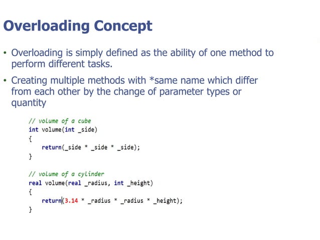 Object Oriented Programming | PPT