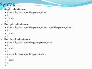 Inheritance | PPT