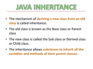 Java Inheritance | PPT