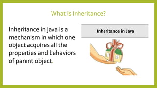 Inheritance In Java | PPTX