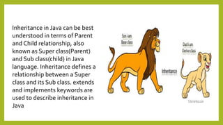 Inheritance In Java | PPTX
