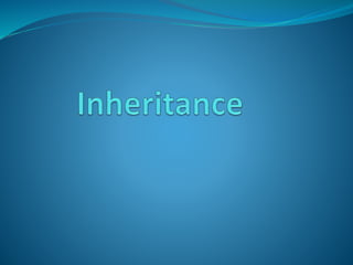 C# Inheritance | PPTX