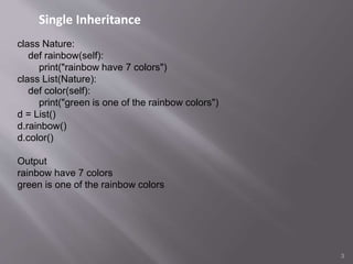 Inheritance | PPTX