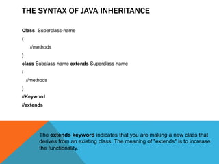 INHERTANCE , NARROW AND WIDENING | PPT