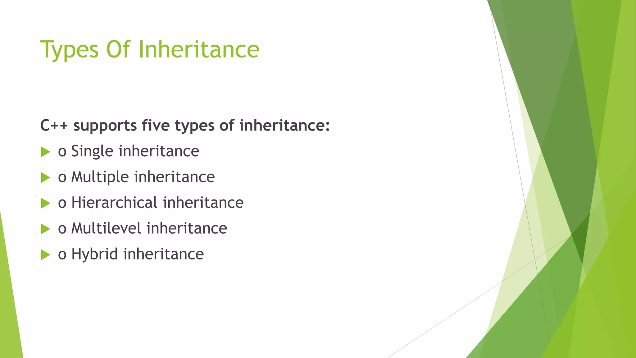 Inheritance | PPT
