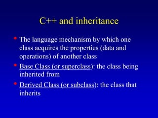Inheritance.ppt | Programming Languages | Computing