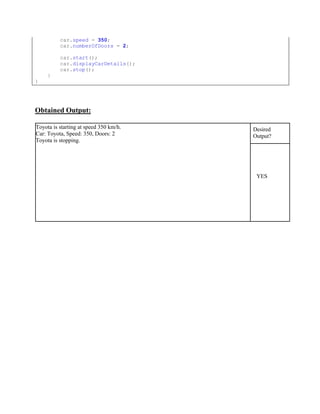 Inheritance - Java Object Oriented Programming | PDF image.