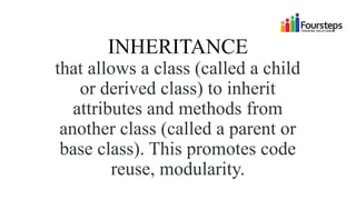 INHERITANCE WITH CLASS CONCEPTS IN PYTHON | PPTX