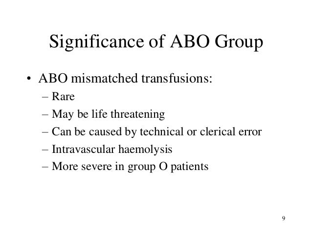 Inheritance And Genetic Of Blood Group
