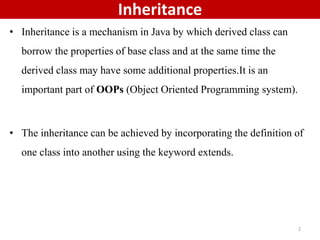 Inheritance and Interfaces | PPTX