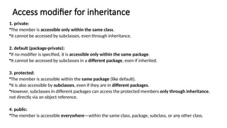 Oops Inheritance and Polymorphism.pptx